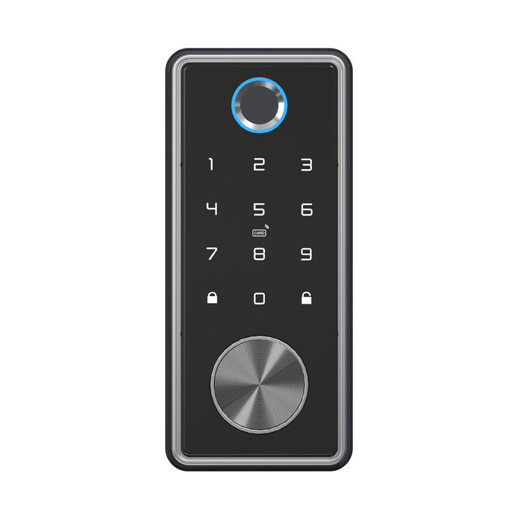 Zink legering slim slot voor WiFi vingerafdruk ontgrendelen op aluminium hout stalen deuren