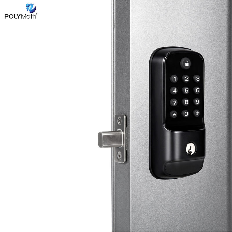 Alloy Aluminium Modern Amerikaanse vingerafdruk Telefoon App Control Beveiligingsdeur Smart Door Lock
