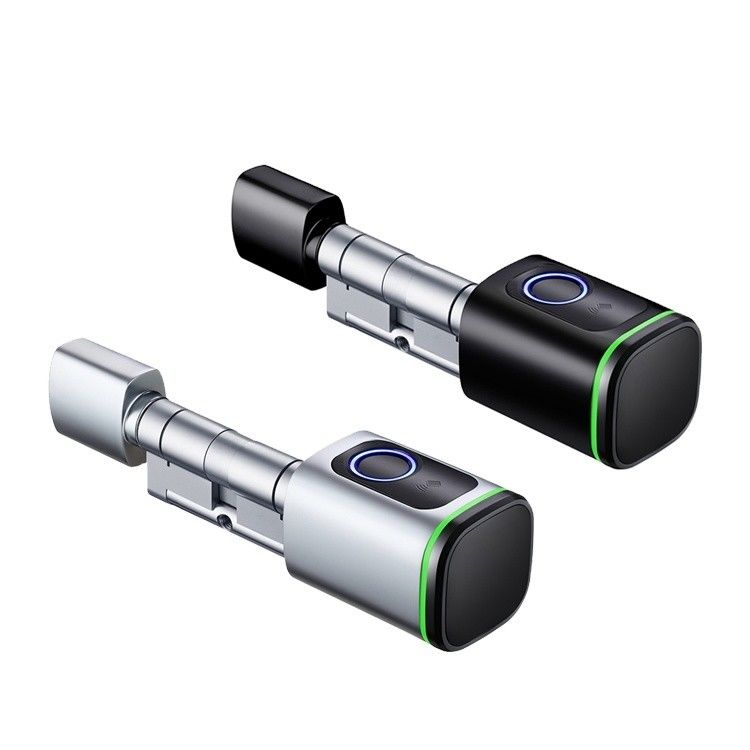 Steel Door Digital Tuya App Cards Password Smart Cylinder Lock met geheugenkaartopslag