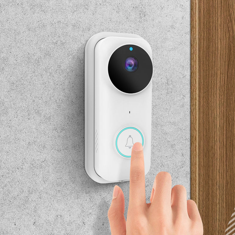 Makkelijk te installeren Wit WiFi 1080P Video Door Phone Intercom System Makkelijk te installeren