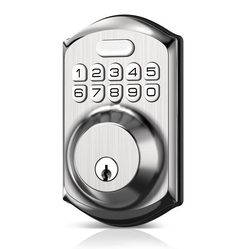 Concurrentiële Home Tuya Elektrische vingerafdruk Sleutelloze deurgreep Smartlife Lock Door Set
