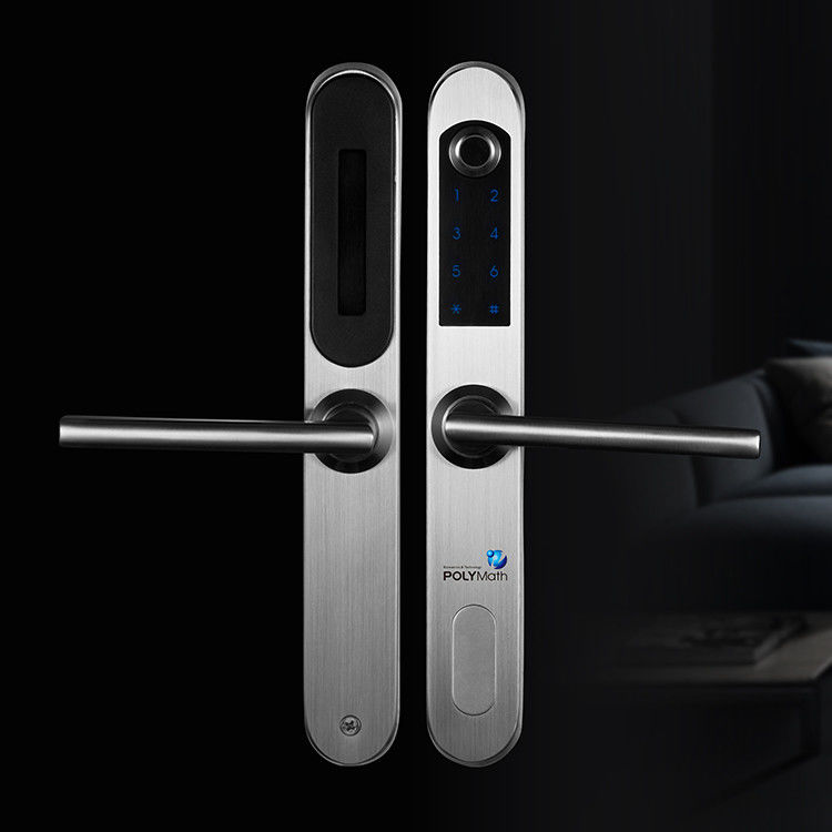 Metalen deur WiFi Smart Card Digitale code vingerafdruk deur slot voor Hotel Appartement Airbnb