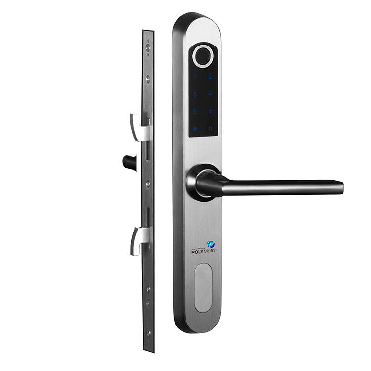 Waterdicht biometrisch vingerafdrukglas deur slot voor schuifdeuren
